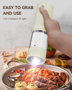 Electric Salt and Pepper Grinder Set - Image 5