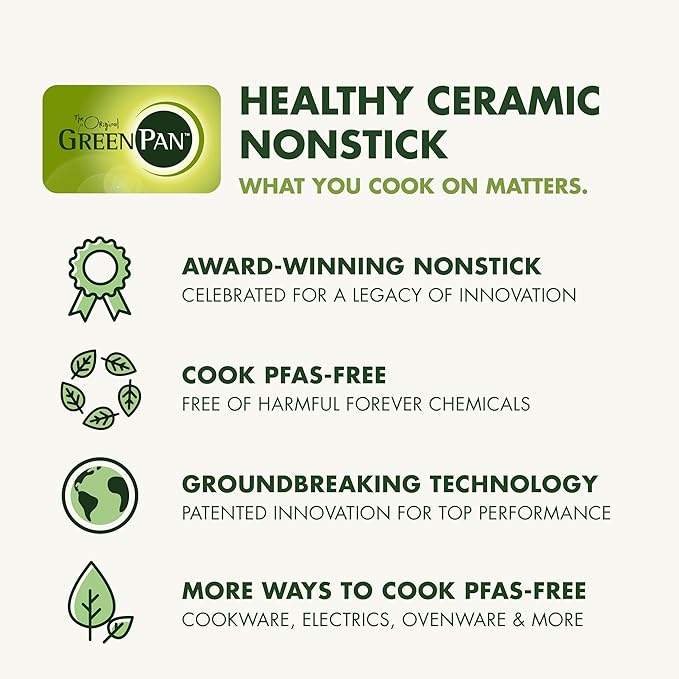 GreenPan Hybrid 11” Nonstick Stainless Steel Wok Pan, APEX Tri-Ply Thermobond - Image 9