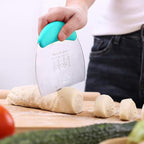 1 pcs Dough Pastry Scraper Chopper/Stainless Steel Dough Scraper Cutter - Image 2