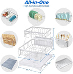 Godboat Dish Drying Rack, 2-Tier Dish Rack - Image 8