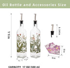 Topadorn 17 oz Olive Oil Dispenser Bottle Set - Image 3
