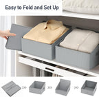 DIMJ Closet Storage Bins 8 Pack - Image 4