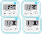 Timer, Kitchen Timers for Cooking Classroom Timer for Kids Teachers Magnetic by AOUVES