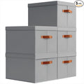 Homsorout Storage Bins with Lids by Homsorout