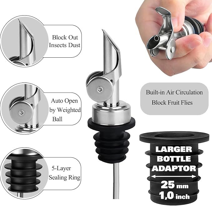 Pafusen Olive Oil Pour Spout - Image 3