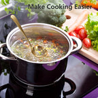 Asanta 2 PCS Small Soup Ladle, 7.7 Inch Sauce ladle, Durable 304 Stainless - Image 4