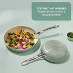T-Fal Inspire Ceramic Frying Pans Nonstick 10.5 Inch Skillet - Image 3
