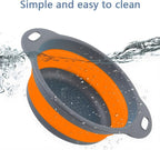 Silicone Colander Collapsible Strainers Set - Image 4