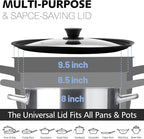 Anaeat Silicone Universal Lid for Pots, Pans and Skillets - Image 4