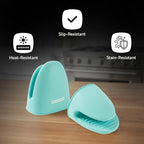 Comfy Grip 4.3 x 3.5 x 4.2 Inch Mini Oven Mitt Pot Holders, 1 Food-Grade Finger - Image 4