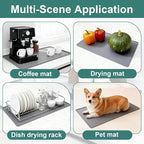 Silicone Coffee Mat, Eco-friendly, Hygienic Drying Pad, Leak-Proof and Non-Slip - Image 5