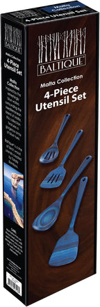 Totally Bamboo Baltique Malta Collection 4 Piece Cooking Utensil Set, Ready - Image 4