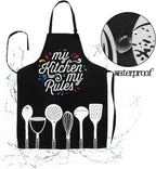 Adjustable Waterproof Apron Bib Apron - Image 5