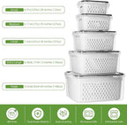 KEMETHY 5 Pack Fruit Storage Containers - Image 3