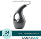 Rachael Ray 48465 Ceramic EVOO Oil and Vinegar Dispensing Bottle - Image 2