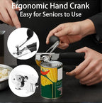Manual Can Opener Heavy Duty Smooth Edge - Image 2