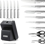 McCook® Knife Sets, German Stainless Steel Knife Block Sets - Image 2