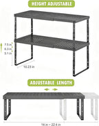 RUILALIFE Expandable Cabinet Organizer Shelf - Image 4
