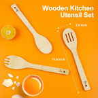 5 Piece Wooden Spoons - Image 5