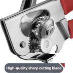 Commercial Can Opener, UHIYEE Hand Crank Can Opener Manual Heavy Duty - Image 3