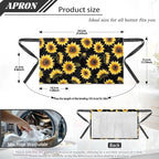 Server Apron with 3 Pockets, Waterproof Oil Waitress Waiter Half Apron - Image 7