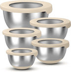 KITEISCAT Stainless Steel Mixing Bowls by KITEISCAT