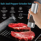 Electric Salt and Pepper Grinder Set Type-C Fast Charging, Automatic Salt and - Image 3