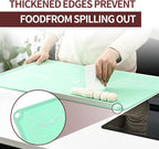 Silicone Baking Mat 20"L x 28"W, Extra Thick Dough Rolling Pad - Image 4