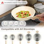 11 Pcs Pots and Pans Set, Nonstick Cookware Set - Image 3