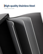 GarveeHome 2 x 8 gal Stainless Steel Double Trash Can - Image 3