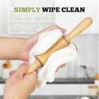 10 inch Wooden Rolling Pin for Baking - Image 5