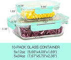 C CREST Glass Food Storage Containers - Image 2