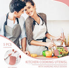 Silicone Spatula Set, Soft & Strong, Nonstick Cookware, Dishwasher Safe - Image 5