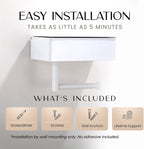 Day Moon™ - Toilet Paper Holder - Modern Roll Holder - Image 5
