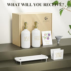 Cisily Kitchen Soap Dispenser Set Comes - Image 7