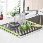 Seropy Roll Up Dish Drying Rack Over The Sink Drying Rack - Image 2