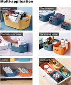 OWill 12-Pack Mixed Plastic Storage Bins and Baskets - Image 5