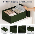 DIMJ Large Closet Shelf Organizer Bins 6 Packs - Image 4