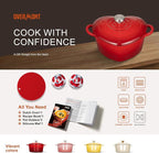 Overmont Enameled Cast Iron Dutch Oven - Image 6