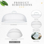 Hicarer 8 Pcs Metal Mesh Screen Food Cover - Image 2