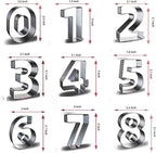 Number Cookie Cutter Tool Set, Birthday Party Decorations - Image 2