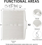 TIKNIK Silicone Dish Drying Mat, Stone Drying Mat - Image 2