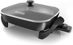 BLACK+DECKER Electric Skillet, Variable Temperature Control, Nonstick Cooking by GeorgeForeman