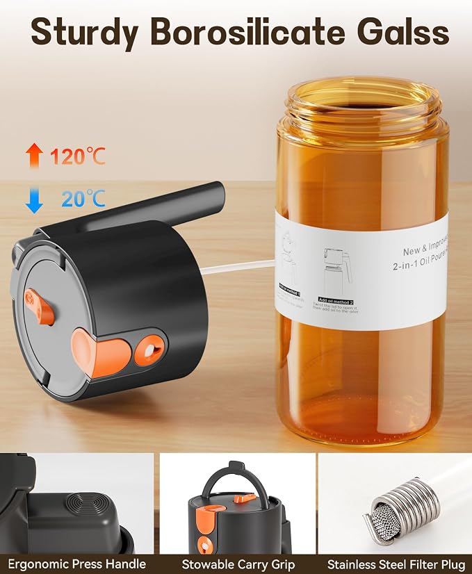 OURCABECUE Upgrade 2 in 1 Oil Sprayer - Image 8