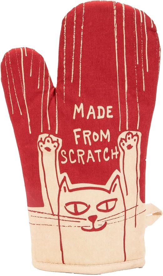 Blue Q Funny Oven Mitt, Made from Scratch. Super-Insulated Quilting, by BlueQ