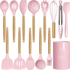 Silicone Kitchen Utensils Set by oannao