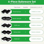 11-Piece Nonstick Baking Pans Set - Image 6