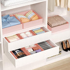 DIMJ Drawer Organizer Clothes, 20 Pack Dresser Organizer, Foldable Closet - Image 4