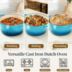 Enameled Cast Iron Dutch Oven - Image 8
