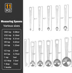 Accmor Stainless Steel Measuring Spoons Set - Image 6